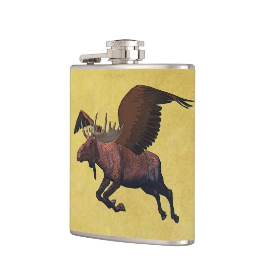 Flying Moose Heupfles (Links)