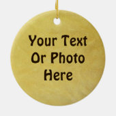 Flying Moose Keramisch Ornament (Achterkant)