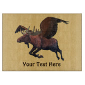 Flying Moose Snijplank (Voorkant)