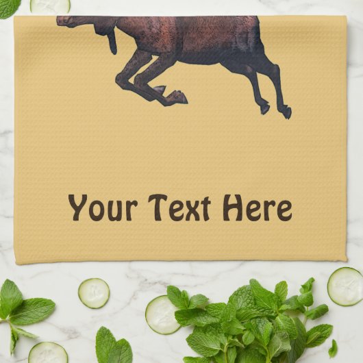 Flying Moose Theedoek (Gevouwen)