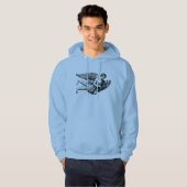 Flying Musical Angel Hoodie (Voorkant volledig)
