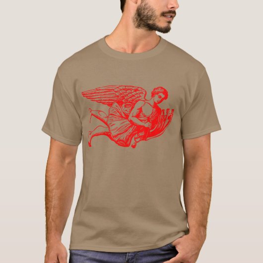 Flying Musical Angel T-shirt (Voorkant)