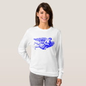 Flying Musical Angel T-shirt (Voorkant volledig)