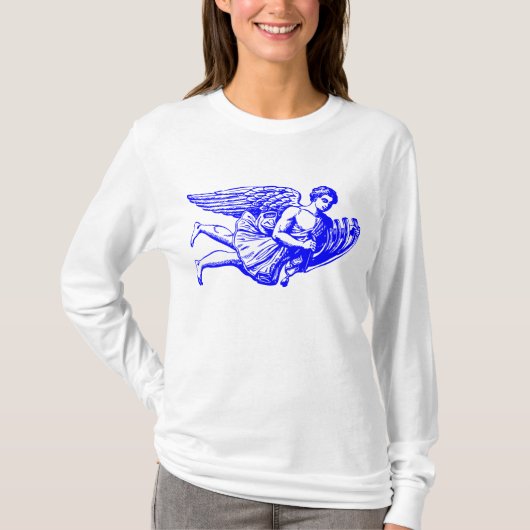 Flying Musical Angel T-shirt (Voorkant)
