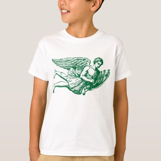 Flying Musical Angel T-shirt (Voorkant)
