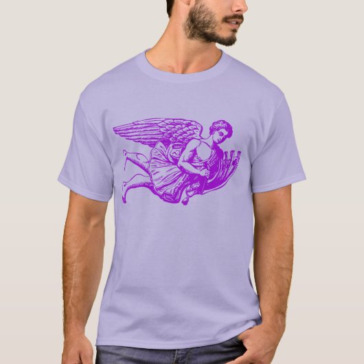Flying Musical Angel T-shirt (Voorkant)