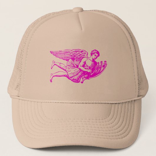 Flying Musical Angel Trucker Pet (Voorkant)