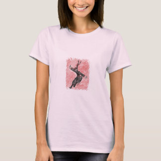 Flying Ninja Damas Baby Doll (uitgerust) T-shirt