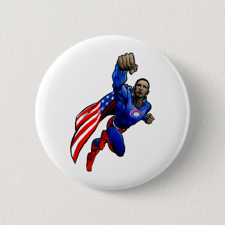 Flying Obama Ronde Button 5,7 Cm
