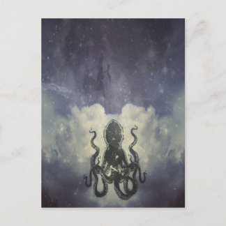 Flying Octopus Card Briefkaart