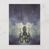 Flying Octopus Card Briefkaart (Voorkant)