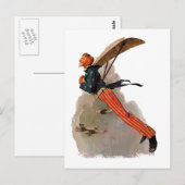  Flying Oom Sam giften en groeten Briefkaart (Voorkant / Achterkant)