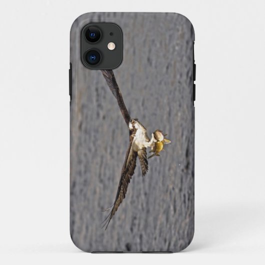 Flying Osprey & Fish 4 Wildlife Photography Case-Mate iPhone Case (Achterkant)