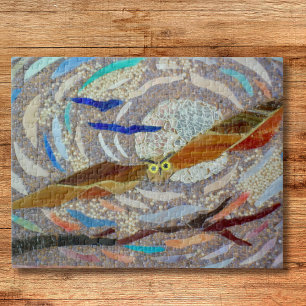Flying Owl Mosaic Legpuzzel