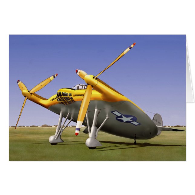 "Flying Pancake" 1942 (Voorkant Horizontaal)