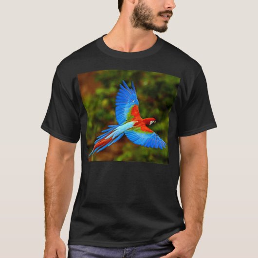 Flying Parrot T-shirt (Voorkant)