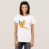 Flying Parrot T-Shirt (Voorkant volledig)
