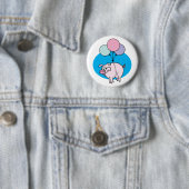Flying Party Pig Ronde Button 5,7 Cm (In situ)