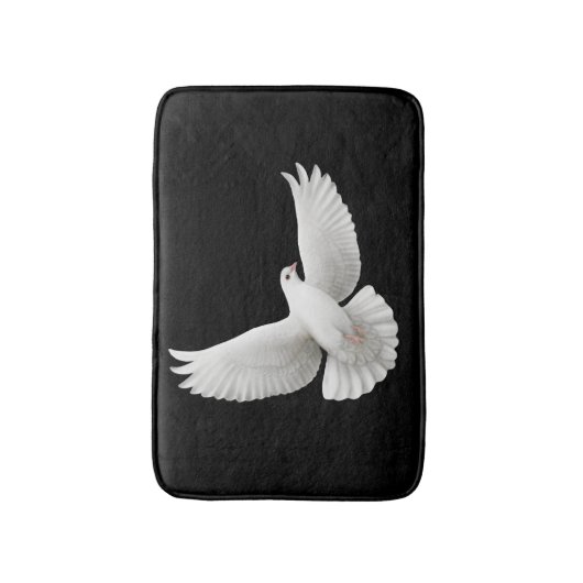 Flying Peace Dove Bath Mat (Voorkant Verticaal)
