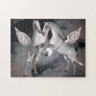 Flying Pegasus Fantasy Horse Art Legpuzzel