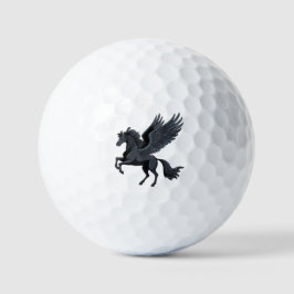 Flying pegasus golfballen