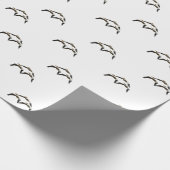 Flying Pelican 2 Cadeaupapier (Hoek)