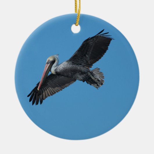 Flying Pelicans Ornament (Voorkant)