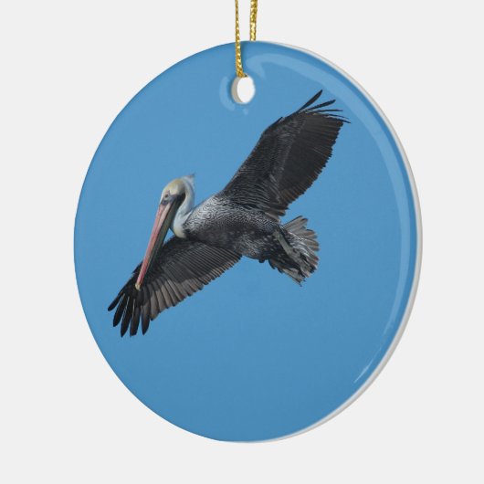 Flying Pelicans Ornament (Links)