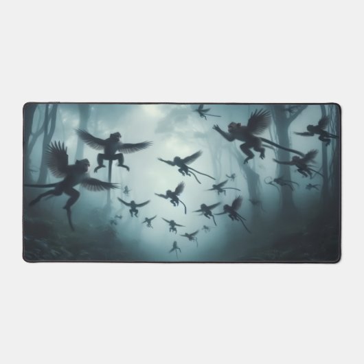 Flying Pests Desk Mat (Voorkant)