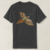 Flying Pheasant T-shirt (Design voorkant)