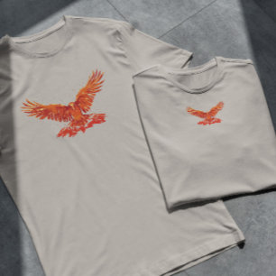 Flying Phoenix Bird T-shirt
