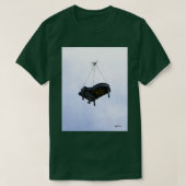 Flying Piano Long T-shirt (Design voorkant)