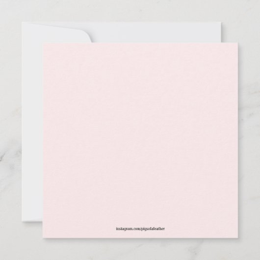 Flying Pig-Be Anders Kaart (Achterkant)