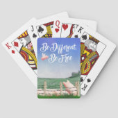 Flying Pig-Be Anders Pokerkaarten (Achterkant)