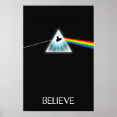 Flying Pig-Believe Poster (Voorkant)