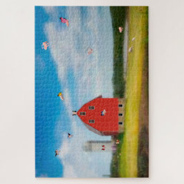 Flying Pig Boerderij Puzzel