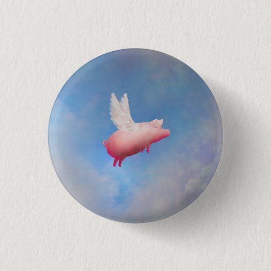 Flying Pig Button (Voorkant)