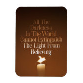 Flying Pig Candle Flame Magneet (Verticaal)