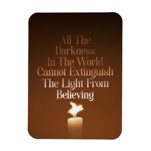 Flying Pig Candle Flame Magneet (Verticaal)