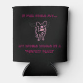 Flying Pig Custom Koelbox Blikjeskoeler (Voorkant)