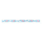 Flying Pig Cute Animal Ribbon Satijnen Lint (Voorkant)