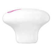 Flying Pig Gifts, Wanneer varkens vliegen, vliegen Keramische Knop (Zijkant)