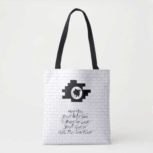 Flying Pig-Hey Jij Tote Bag (Voorkant)