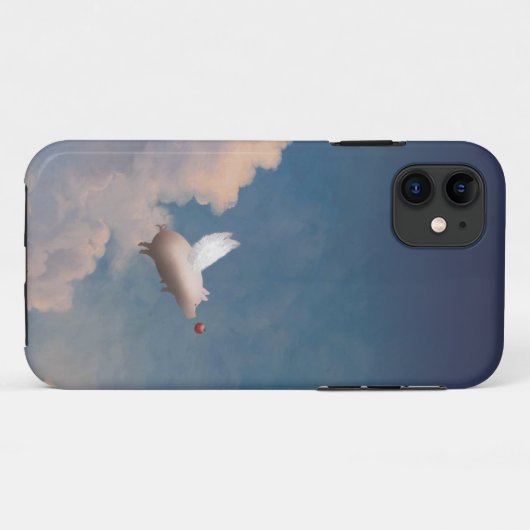 Flying Pig iPhone 5 hoesje (Achterkant (horizontaal))