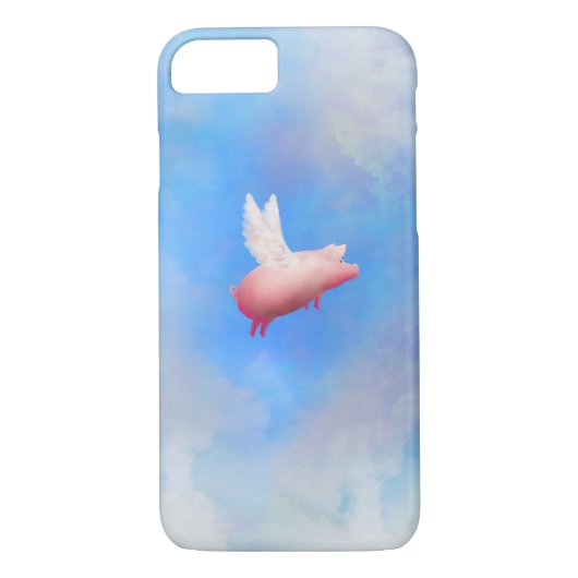 Flying Pig iPhone Case (Achterkant)