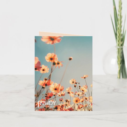 Flying Pig Kaart (Achterkant)