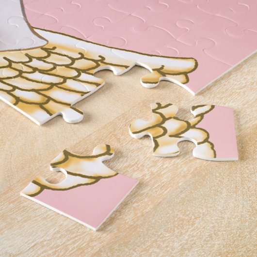 Flying Pig Love Legpuzzel (Zijkant)