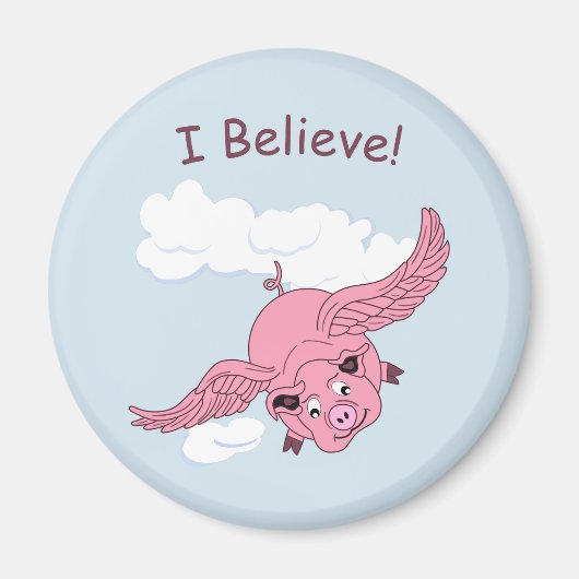 Flying Pig Magnet (Voorkant)