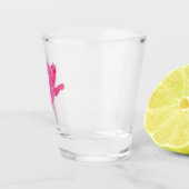 Flying Pig Shot Glass, Varkens Glas (Rechts)