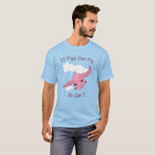 Flying Pig T-Shirt (Voorkant volledig)